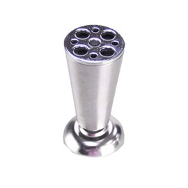 Adjustable Feet 1 Piece Round Cabinet Feet Modern Furniture Legs Kitchen Cabinet Legs Stainless Steel Round Cabinet Feet (50mm x 100mm)