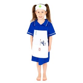 PRETEND TO BEE Nurse Fancy Dress Costume for Kids, 5-7 Years