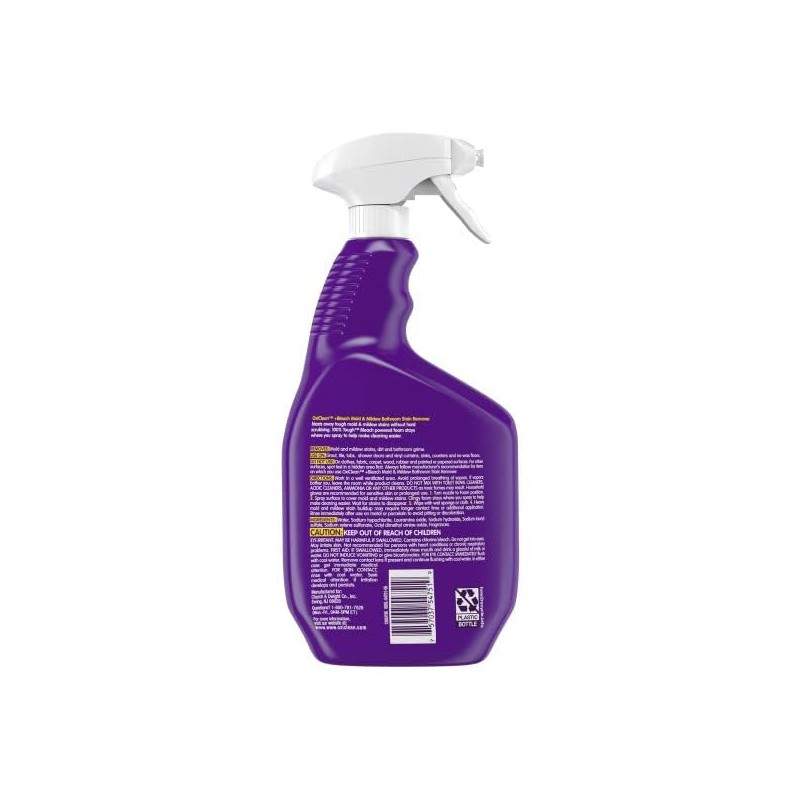 OxiClean plus Bleach, No Drip Foam, Mold & Mildew Bathroom