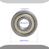 Aopin 609Z Skateboards Bearings Ball Bearings 0.35 x OD 0.94