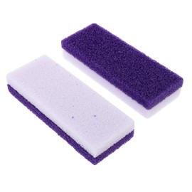 BIUDECO Pcs Foot Pumice Stone Block Callus Scrubber Nail Cuticle Remover Foot Scrubber Purple Pedicure Tool