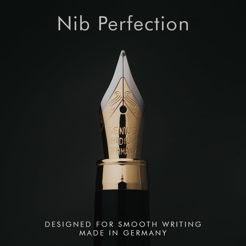 Wordsworth and Black Replacement Nib (Crest Collection Bamboo Wood Fountain