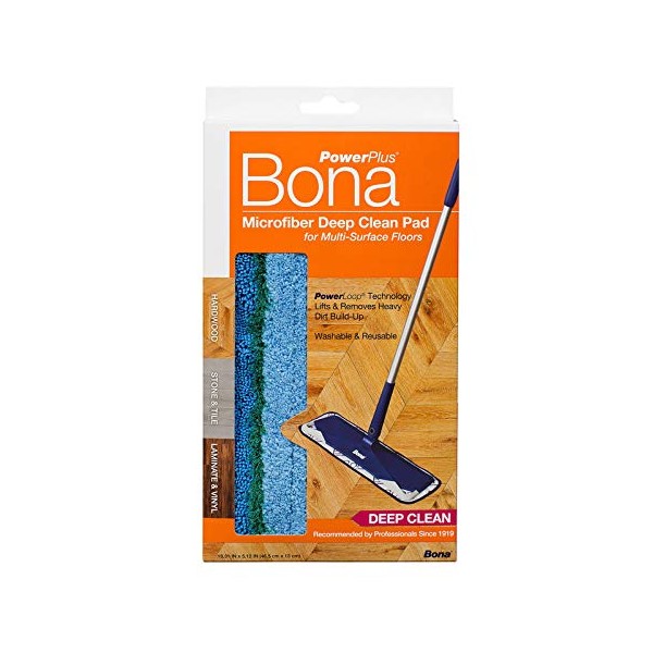 Bona PowerPlus Microfiber Pad Mop Refill