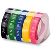 UniPlus Compatible Omega Label Tape Replacement for Embossing Tape 9mm