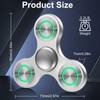 Coolden Fidget Spinner Metal Fidget Toys for Children Luminous Finger