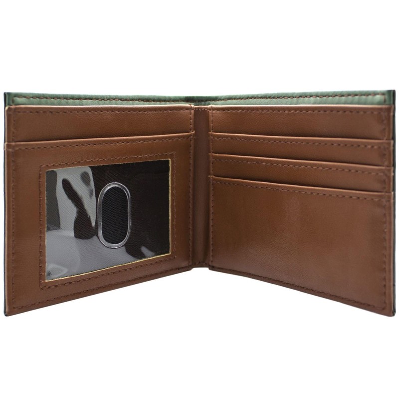 DC Green Arrow Oliver Queen Archer Suit Metal Badge Wallet
