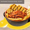 5Pcs Silicone Trivet Mat Square Round Honeycomb Hot Pad Non