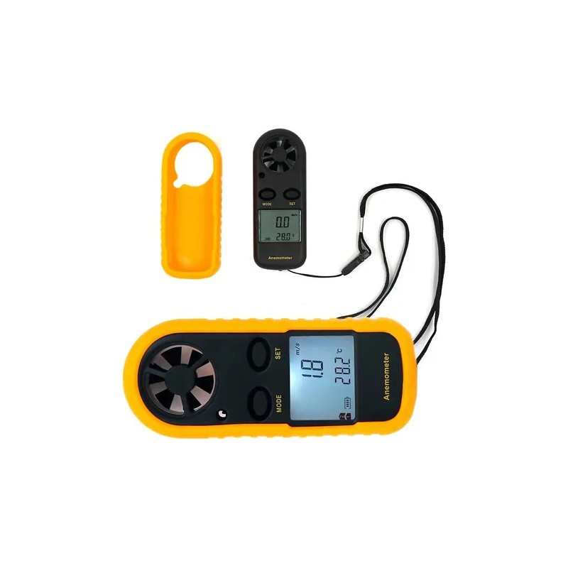 Anemómetro Digital Termómetro B-Max GM816 Medidor Portátil de Viento