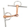 Horse Full Cheek Snaffle Stainless Steel Ring Snaffle Bit for