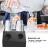 Soda Bottle Rack 2 Holes Water Bottles Drainer Stand with