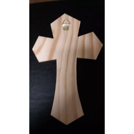 Wall cross, cardinal, handmade, small, wooden, original