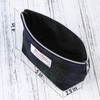 Harris Tweed Plaid Tartan Zipped Purse Cosmetic Toiletry Makeup Pouches