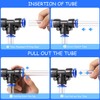 WEZCHUGHAOL ﻿Pneumatic Quick Connect Fittings Kit 40-Piece 6mm - Leakproof