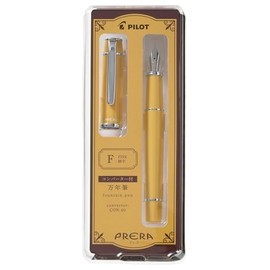 PILOT PRARA F Fountain Pen, Fine Point, Warm Yellow, PFPR1WYF