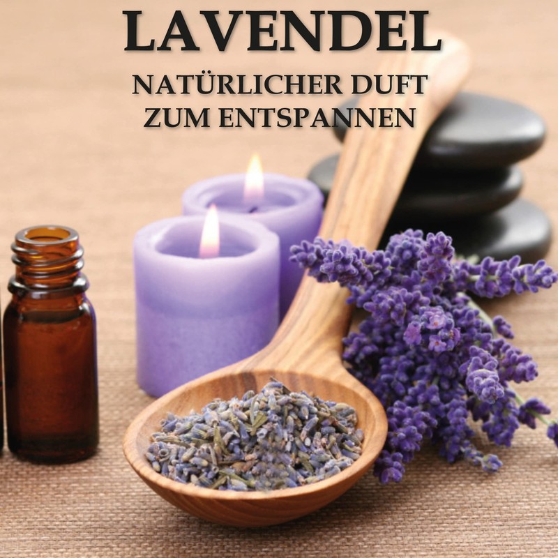 Lavender Blossoms Dried 1 Litre (1 x ~ 140 g)