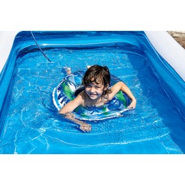 Igarashi RGD-60Q Swim Ring, 23.6 inches (60 cm), Aloha Beach Ukiwa, Rope Included