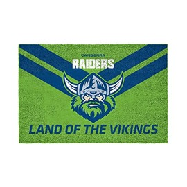 Canberra Raiders NRL Rugby Door Mat Doormat