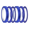 6 Rolls 49.8 m Fine Line Tape, 3/6/12.6 mm Masking