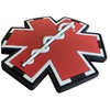 polizeimemesshop Paramedic Glow in The Dark Rubber Patch with Velcro