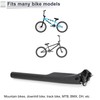 RATCHROLL 1 Pc Universal Bike Seatpost 27.2x300mm Bike Saddle Post