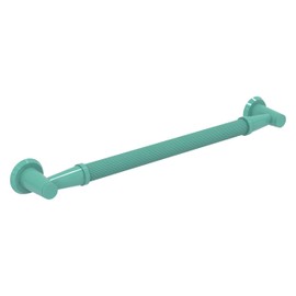 Allied Brass MD-GRR-24-SFG 24 Inch Reeded Grab Bar, Sea Foam Green