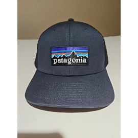 Patagonia P-6 Logo Trucker Hat. New Navy.