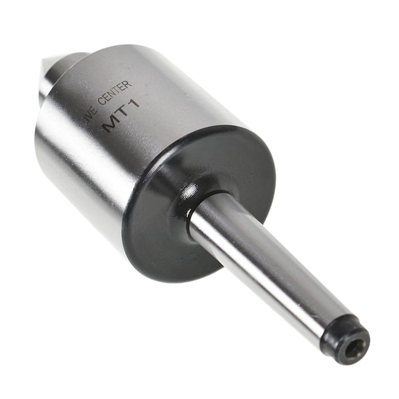 netuera MT1 Live Center Morse Taper with 60 Degree Point,