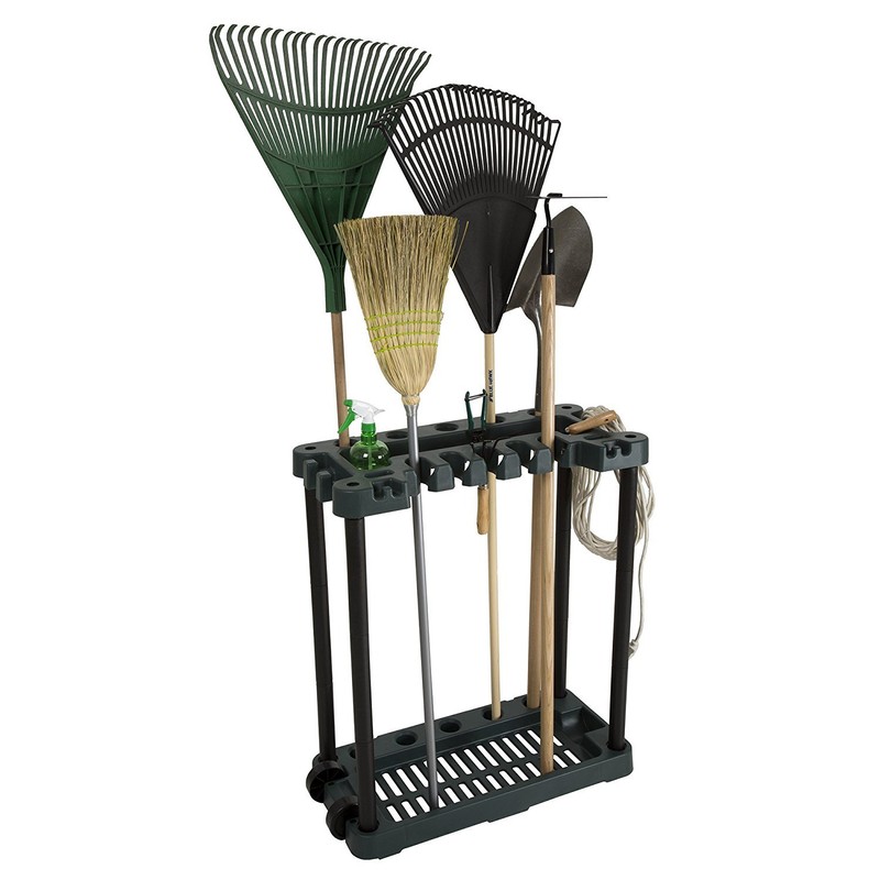 Garden Tool Organizer - Utility Rack, Holds Yard Tools -