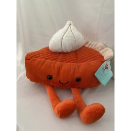 Hug Me Pumpkin Pie Plush Stuffy 10.5" Plushie Stuffed Animal NEW WITH TAGS