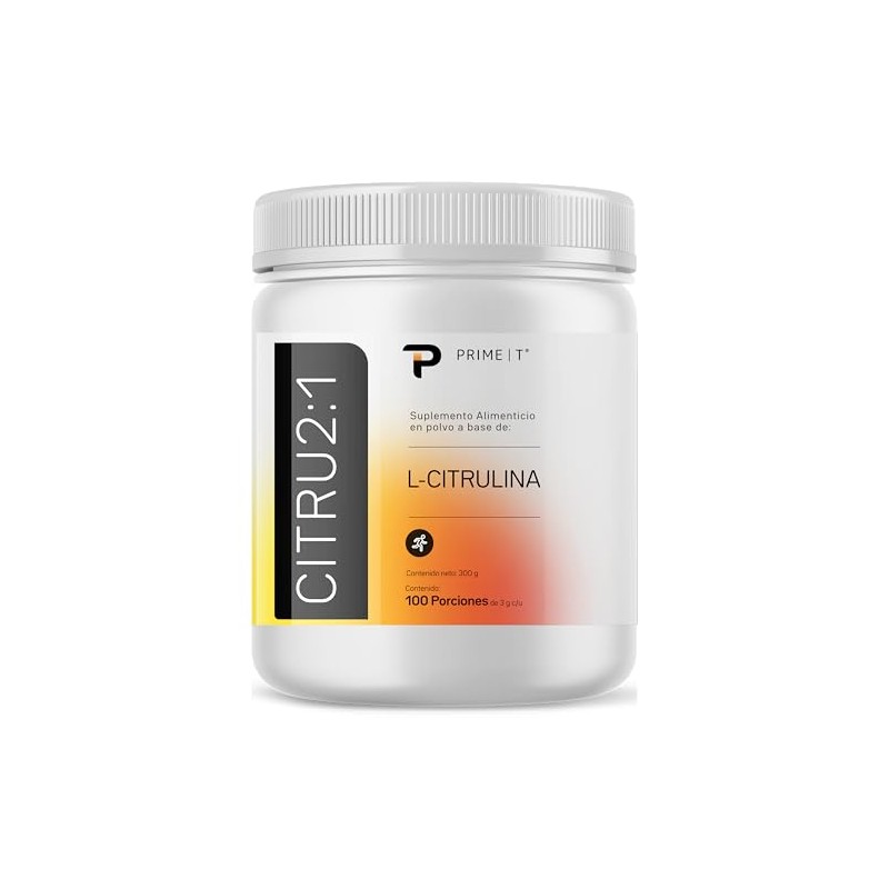 Primetech Nutrition L Citrulina Malato 2:1 Polvo CITRU2:1, 300 gr