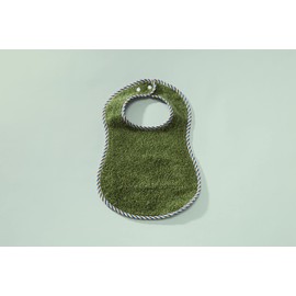 HIPPOPOTAMUS Baby Bib, 11 Colors, Baby & Maternity Bib Made in Japan, PISTACHIO