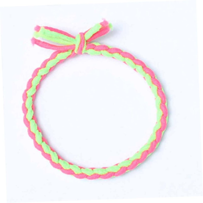 FOMIYES Fashionable Hair Accessories Pcs Handmade Woven Hair Ties for