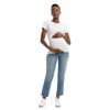 1822 Denim Kinsley Maternity Collection: Eco-Conscious 28-Inch Straight-Leg Jeans with