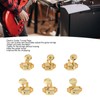 6 Pcs String Tuning Pegs 3L3R High Strength Metal Machine