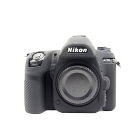 STSEETOP Camera Case for Nikon D780 - Protective Silicone DSLR Skin Cover, Detachable Cage, Shockproof, Dustproof (Black)