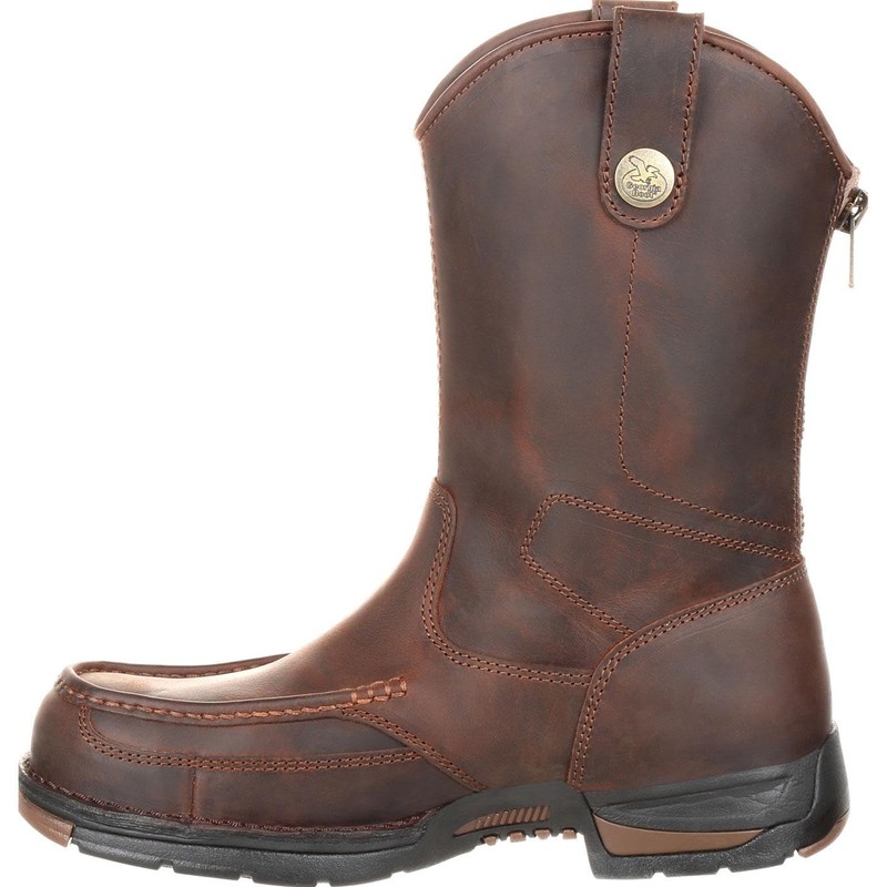 Georgia Boot Athens Pull-On Work Boot Size 12(M)