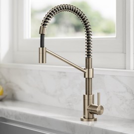 KRAUS Bolden Single Handle Drinking Water Filter Faucet for Reverse Osmosis or Water Filtration System in Spot-Free Antique Champagne Bronze, FF-104SFACB