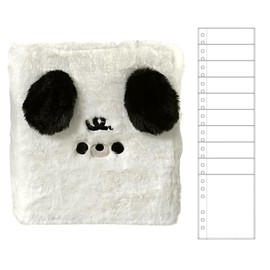 Sticker Album A6 Fluffy Cute Animals Card Sleeves Card Storage Trading Cards with 10 Refill Pages Replaceable Removable Photo Binder Cute Cat Dog Small Item Organization Photo Sticker Album Binder for