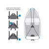 SBU Boat Accessories - Boat Cover Support Pole System with