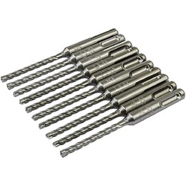 Makita B-63214 NEMESIS2 SDS-PLUS Hammer Drill Bit 5.0 x 115 mm Pack of 10, Ideal for Concrete, Reinforced Concrete, Masonry