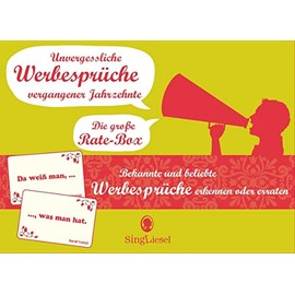 Unforgettable Advertising Sayings The Big Rate Game Box for Seniors and Seniors Memory Training Set for Seniors