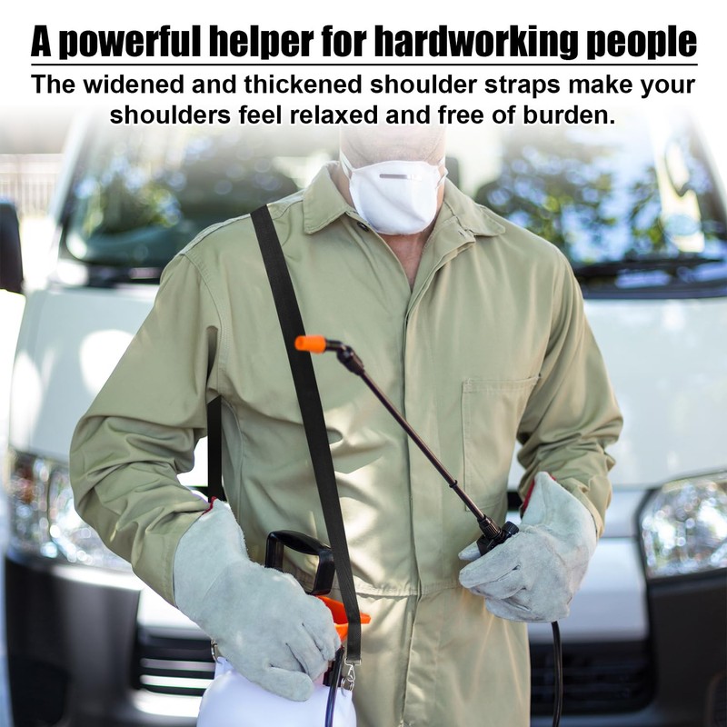PEUTIER Garden Sprayer Strap, Durable Backpack Sprayer Replacement Straps, Compatible