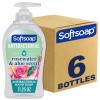 Softsoap Antibacterial Liquid Hand Soap Rosewater Aloe Pack of 6