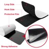2x4 inch Hook and Loop Strips with Adhesive, Nylon Heavy