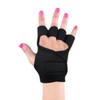 G-Loves G3 Womens Workout Gloves (Back in Black, Medium)