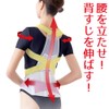 Alphax Posture Supporter, Made in Japan, Posture Belt Corrects From