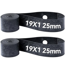 Motorcycle Rubber Rim Tape for 19 Inch Rim - 25 mm Wide, Protects the Tyre Wheel Inner Tyre Inserts, Compatible with Various Motorcycles and Off-Road Vehicles