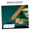 SUPVOX Billiards Replacement Ferrules 10pcs Brass Stick Tube Ferrule Pool