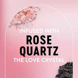 Bioré Rose Quartz + Charcoal Daily Purifying Cleanser 6.77 Oz, Face Wash, Naturally Purifies Pores & Energizes Skin, Dermatologist Tested, Non-Comedogenic, Oil Free
