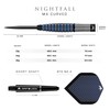 Mission Darts #_D1529 Nightfall | 22g Premium 90% Tungsten Curved